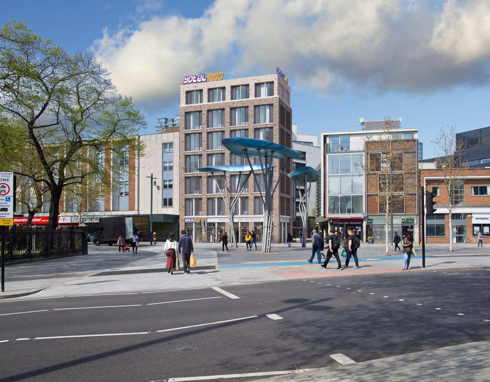 Yotelpad London Stratford Экстерьер фото